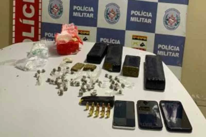 Polícia Militar frustra tráfico e apreende drogas e munições no Litoral Sul 3 apreensao litoral sul