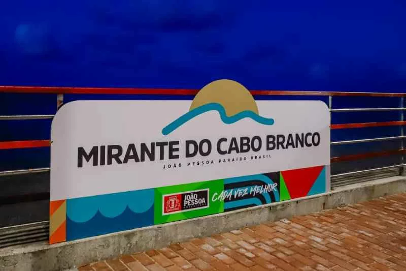 Prefeitura de João Pessoa inaugura Mirante do Cabo Branco na Orla 4 mirante do cabo branco inaugura