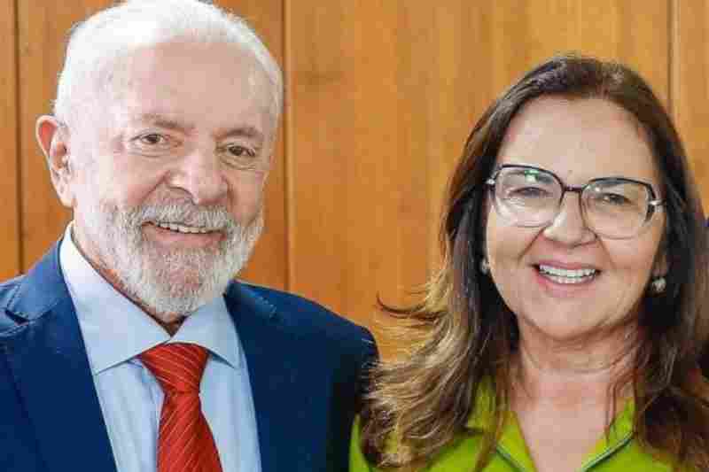 Lula recebe Terezinha e confirma nomeação como reitora da UFPB 4 lula e terezinha domiciano