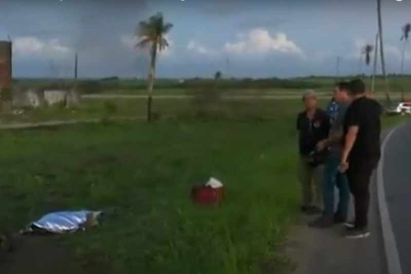 Motorista sob efeito de álcool atropela e mata ciclista na PB-032 em Sapé, na Mata Paraibana 3 atropela ciclista sape 210125