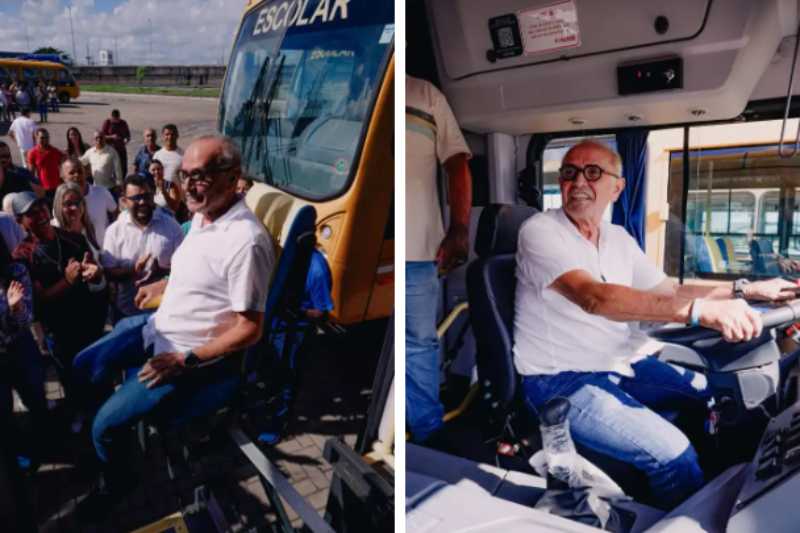 Cícero entrega 20 novos ônibus escolares para beneficiar mais 5 mil alunos da Rede Municipal 6 cicero entrega onibus 070225