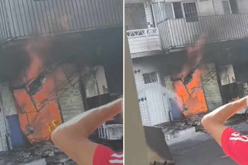Fábrica de estofados é destruída por incêndio em Santa Rita, na Grande João Pessoa 5 incendio fabrica estofados sta rita 240225