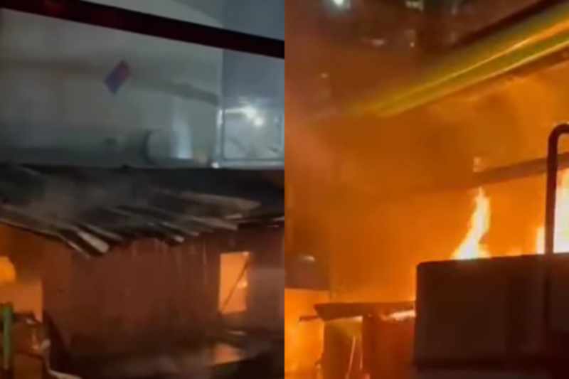Incêndio atinge máquina de reservatório de usina e assusta moradores na Mata Paraibana 3 incendio pfogo 150225