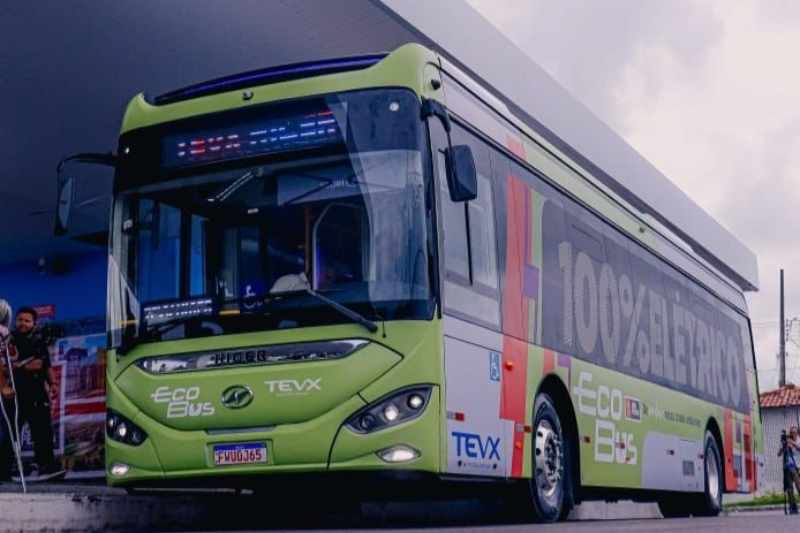 Cícero apresenta modelo de ônibus 100% elétrico em teste do novo projeto de mobilidade da Capital 5 onibus eletrico jpa 260225