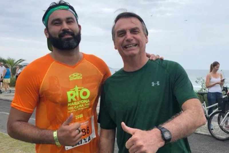 leo indio e bolsonaro