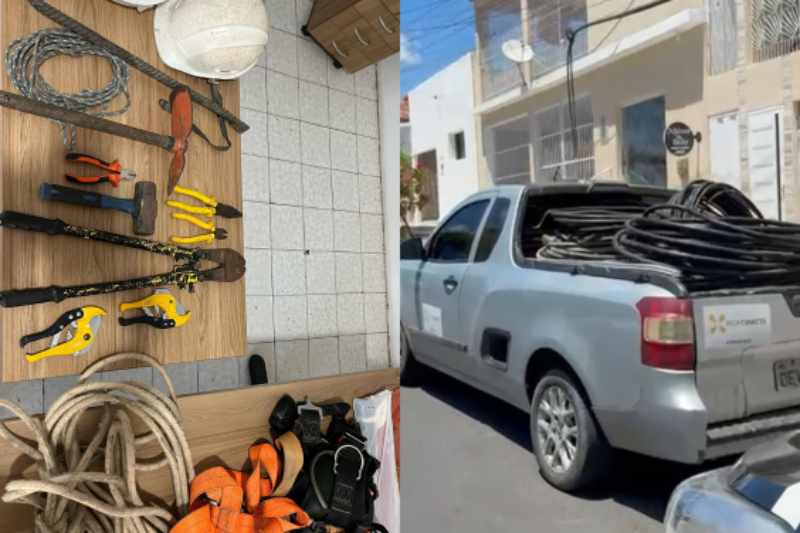 Trio que se passava por funcionários de empresa de telefonia é preso no Sertão 2 roubo fios pombal 100425
