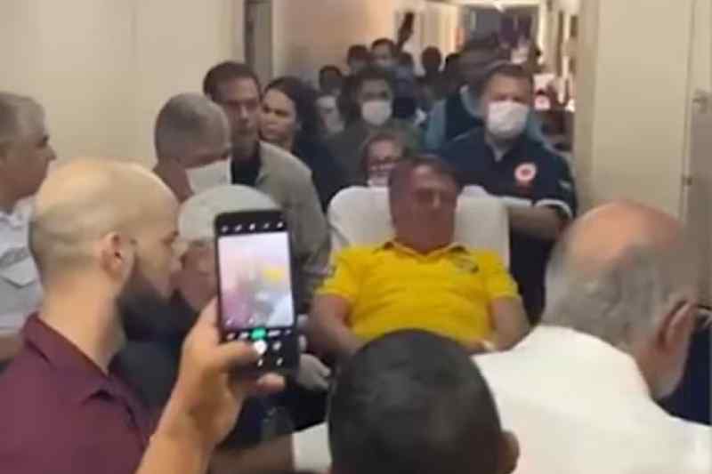 Bolsonaro sente dores, é atendido em hospital no interior do RN e é transferido de helicóptero para Natal 3 socorro bolsonaro rn 110425