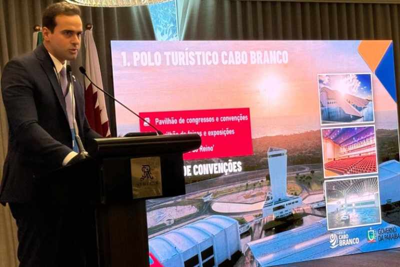 No Catar, vice-governador Lucas Ribeiro apresenta Polo Turístico Cabo Branco a investidores 7 lucas ribeiro catar 260525