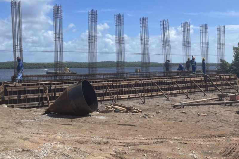 Obras na Ponte do Futuro seguem dentro do cronograma em várias frentes de trabalho 3 obra ponte futuro 260525