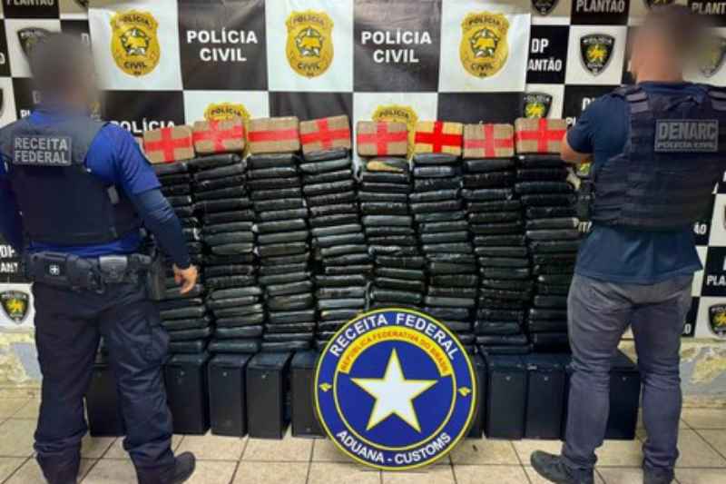 Polícia Civil e Receita Federal apreendem no RN 201 kg de skunk que seriam enviados para a PB 6 apreensao drogas rn 220725