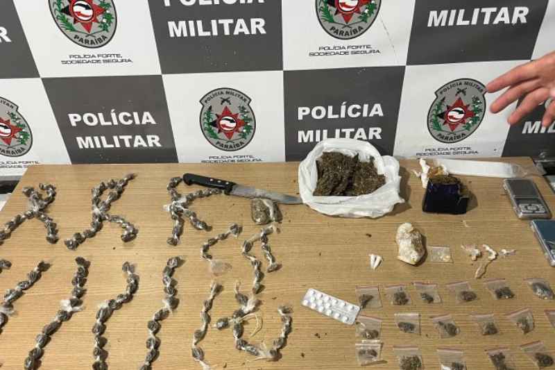 Polícia apreende drogas que seriam vendidas durante o fim de semana em João Pessoa 4 droga apreendida valentina 260725