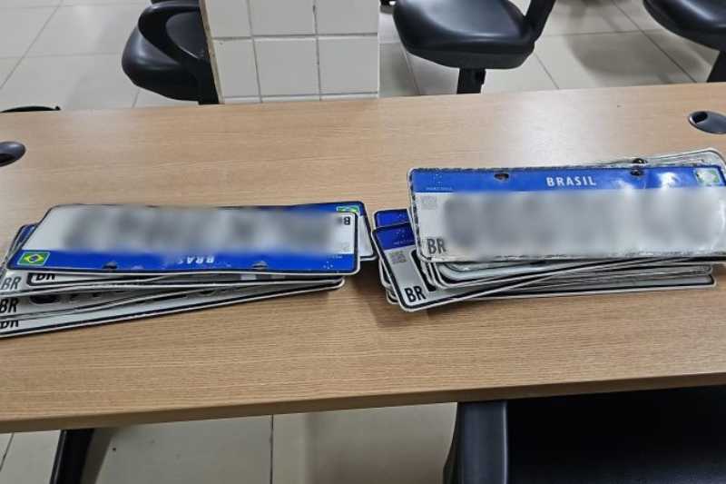 placas encontradas