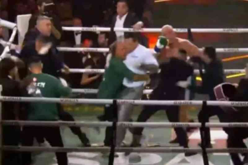 Conselho Nacional de Boxe suspende Popó, Wanderlei e mais quatro 6 confusao luta popo wanderlei 280925