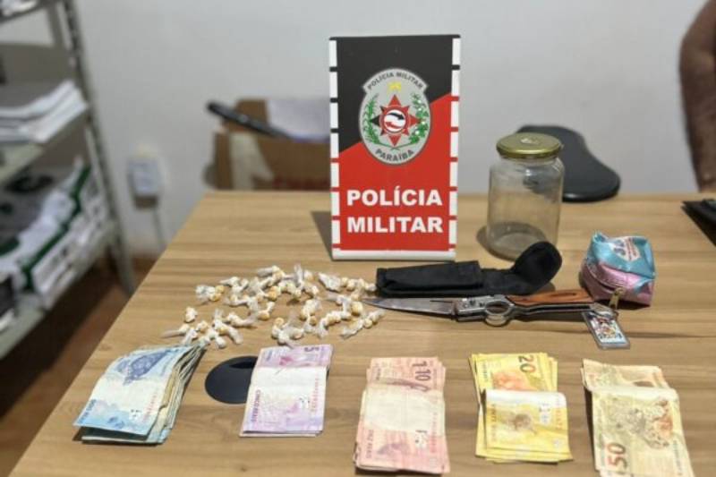 Homem é preso com drogas em operação da PM no Sertão Paraibano 5 apreensao patos 151025