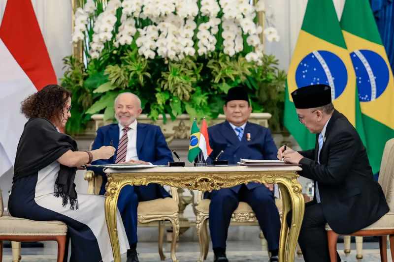 Brasil e Indonésia assinam comunicado conjunto e citam potencial de parcerias 4 comunicado brasil indonesia