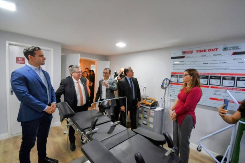 Governador João Azevêdo inaugura Policlínica da Segurança Pública em João Pessoa 3 inaugura policlinica seguranca 081025