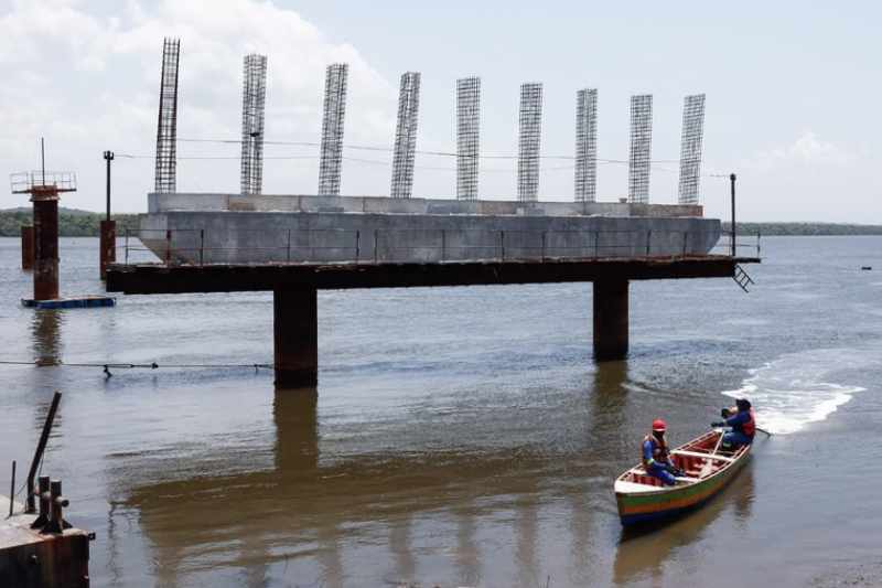 Obras da Ponte do Futuro alcançam quase 30% de execução e avançam na Ilha Stuart 3 obra ponte do futuro 271025