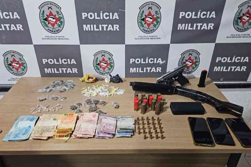 Confronto no Jardim Veneza termina com dois presos e armas apreendidas pela PM 3 apreensao jd veneza 291125