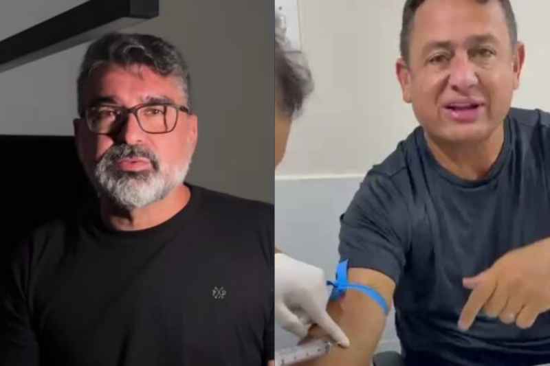 Vereador de Cabedelo desafia Walber Virgolino a exame toxicológico e eleva tensão política na Paraíba 2 marcio silva e wallber virgolino