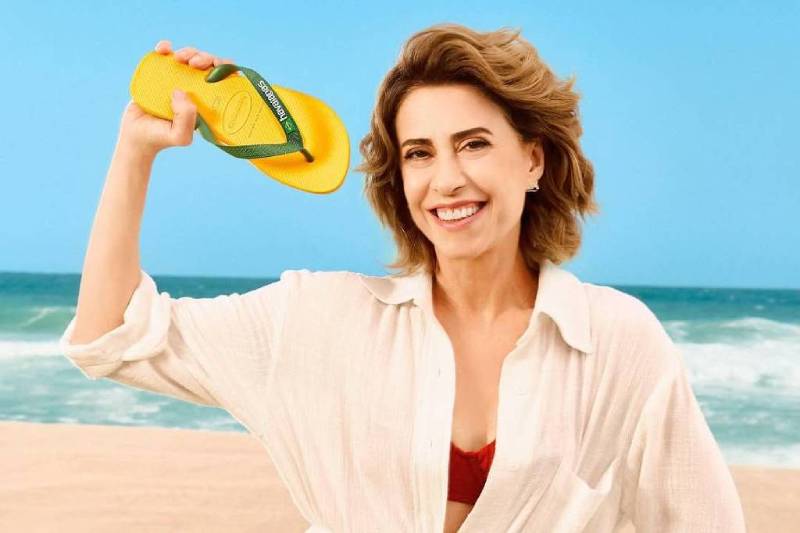 Comercial da Havaianas com Fernanda Torres divide direita e esquerda 1 fernanda torres havaianas