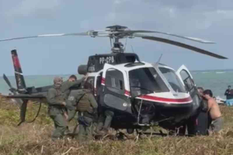 helicoptero acaua ponta de campina 071225
