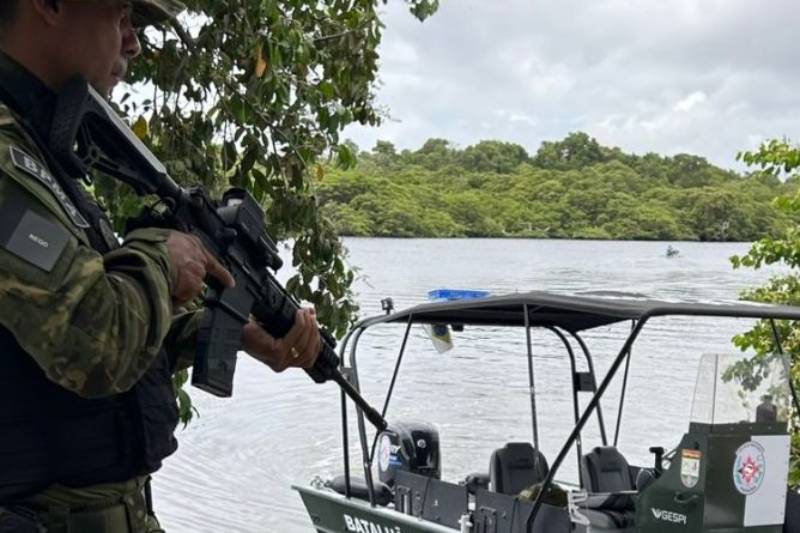Polícia Militar combate tráfico às margens do Rio Paraíba durante reforço do policiamento náutico 2 policiamento rio paraiba pmpb