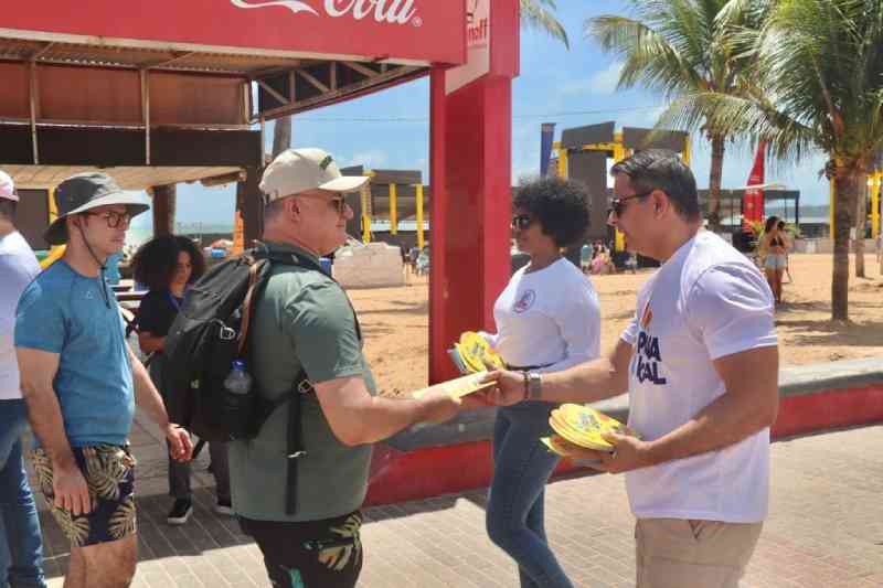 Campanha "Praia Legal" reforça regras de uso da Orla e como denunciar irregularidades 12 campanha praia legal jpa