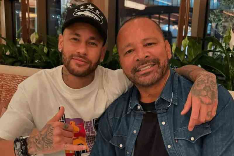 neymar e o pai