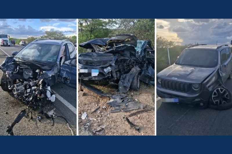 Acidente com três carros deixa seis feridos na BR-230 no Cariri 5 acidente soledade 190226