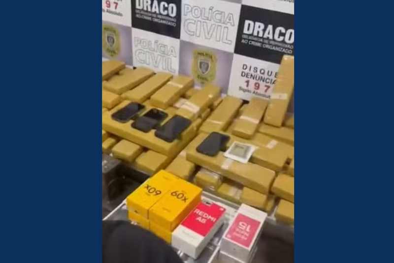 Apreensão em CG: Draco localiza 100 kg de drogas e contrabando em caminhão 6 apreensao cg 230326
