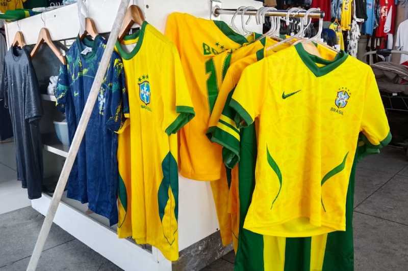 camisa brasil shopping popular jpa