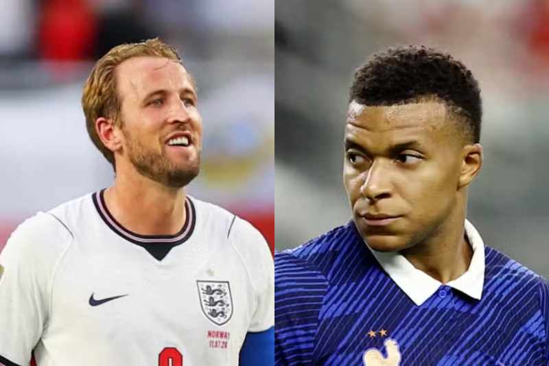 kane e mbappe