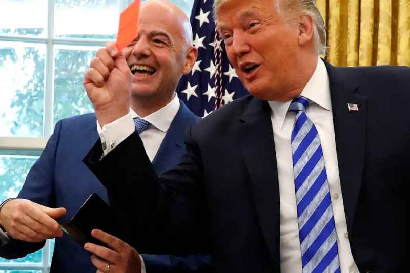 trump e infantino