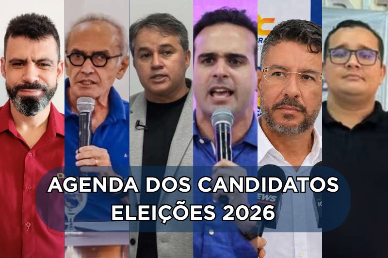 agenda dos candidatos