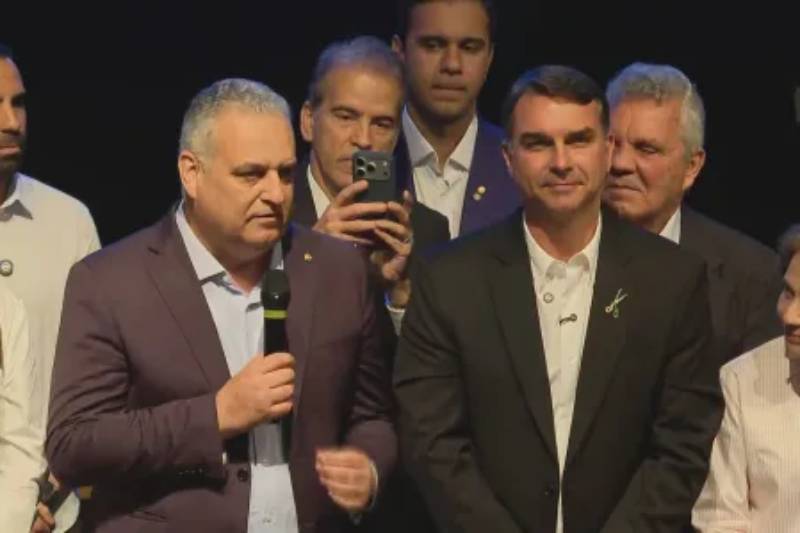 alfredo gaspar e flavio bolsonaro