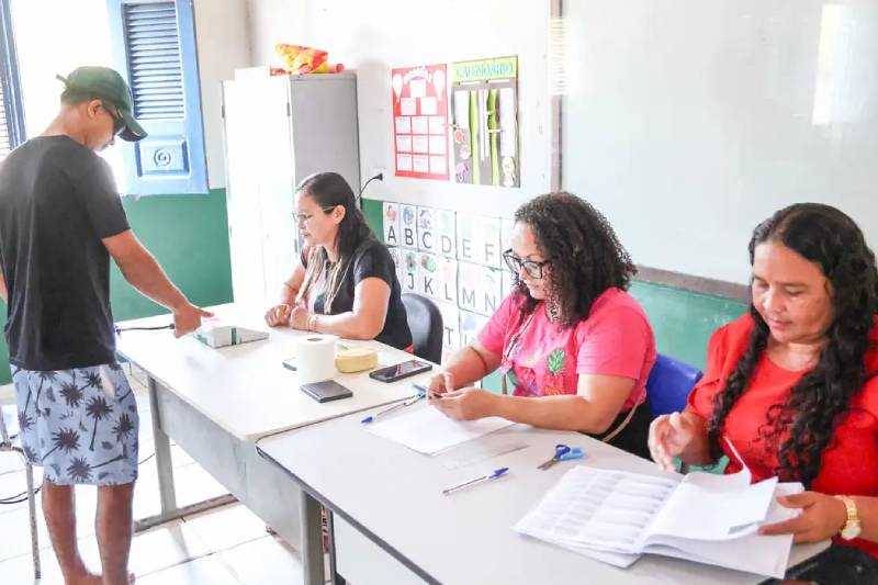 Eleições 2026: eleitores participam de votação simulada em município do Maranhão 4 eleicao simulada maranhao 230836