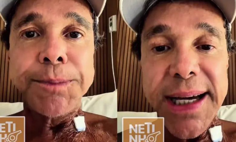 Cantor baiano Netinho se afasta das redes e revela nova internação após volta de linfoma 1 netinho linfoma