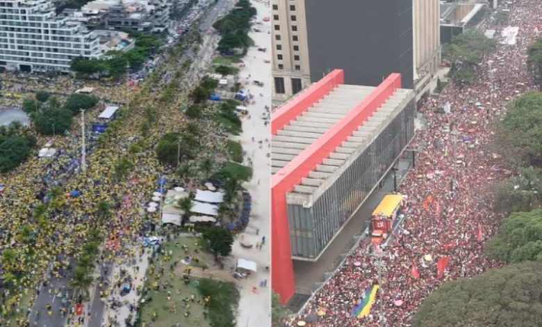 Flávio faz ato no Rio de Janeiro e Lula em São Paulo antes do segundo turno 1 atos flavio x lula rj x sp 241026