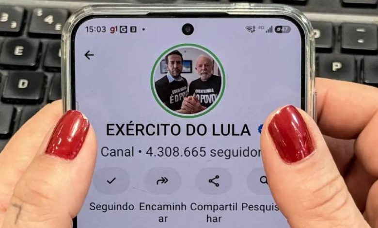 Presidente do TSE pede à Meta relatório sobre canal Exército do Lula 1 exercito do lula 1