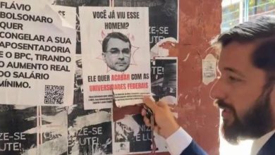 Fábio Lopes anuncia denúncia ao MPE por cartazes contra Flávio Bolsonaro encontrados na UFPB 3 fabio lopes ufpb