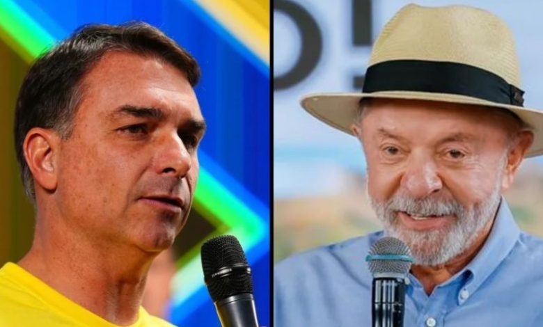 Futura: Flávio tem 50,8% dos votos válidos no 2º turno; Lula, 49,2% 1 flavio e lula