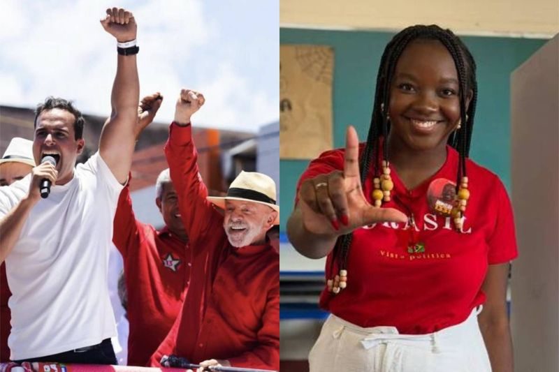Campanha de Lula leva ato de mobilização para Mangabeira, em João Pessoa, neste domingo (18) 16 lucas lula e ana elisa