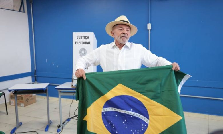lula bandeira do brasil