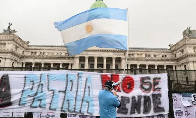 manifestacao argentina