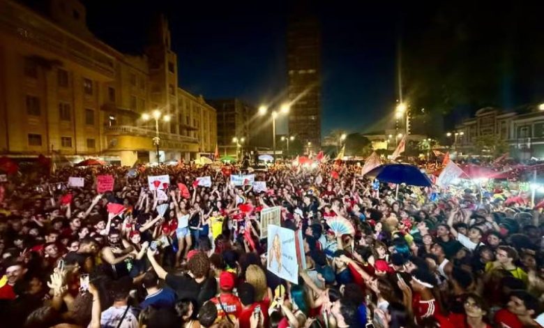 Ato pró-Lula reúne apoiadores no Ponto de Cem Réis, em João Pessoa 1 manifestacao pt jpa 201026