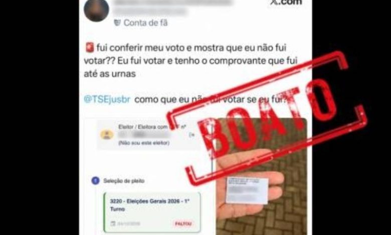 mensagem faltou eleicoes