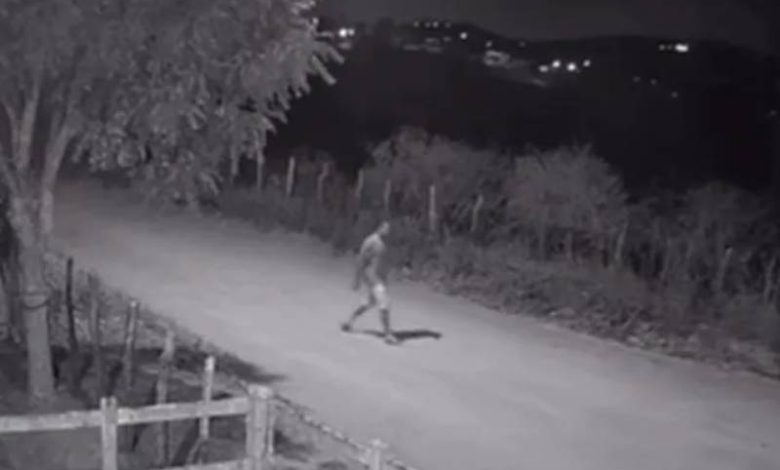 Câmera registra motorista deixando a pé local de acidente que matou criança na PB-095 1 motorista fugindo 131026