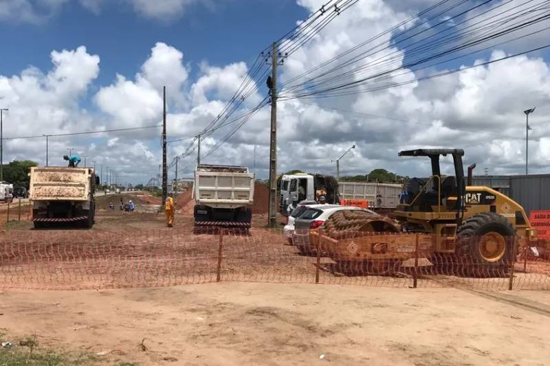 Próximo presidente terá de concluir 539 obras do PAC ainda pendentes na Paraíba 6 obra br 230 parada