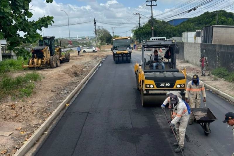 Obras do Viaduto do Bairro das Indústrias entram em fase final 43 obra viaduto bdi
