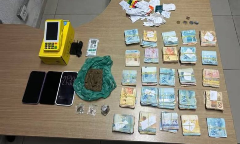 Suspeito de tráfico é preso com mais de R$ 48 mil durante abordagem em João Pessoa 1 prisao novais 021026